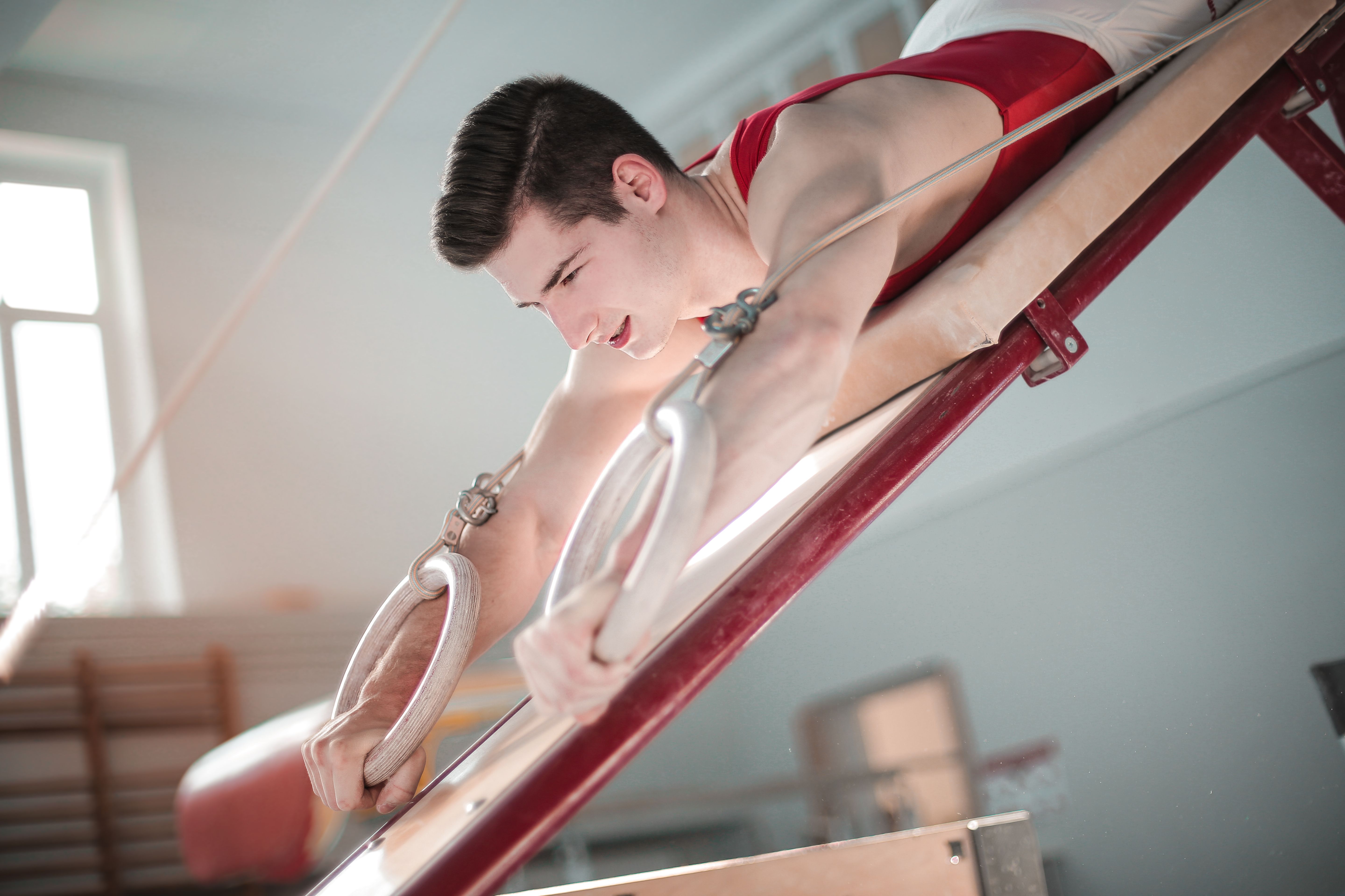 Gymnastics class